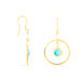 Boucles D'oreilles Pendantes Or Jaune - Boucles d'oreilles pendantes Femme | Histoire d’Or