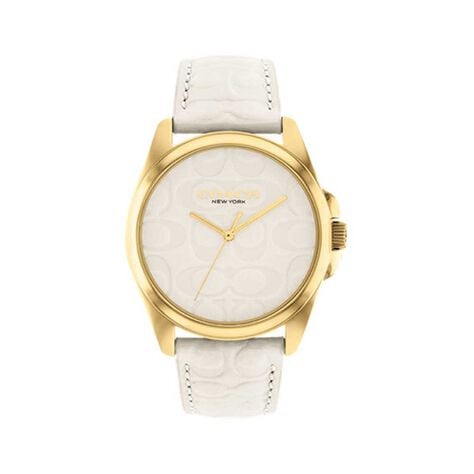 Montre Coach Greyson Beige - Montres Femme | Histoire d&rsquo;Or