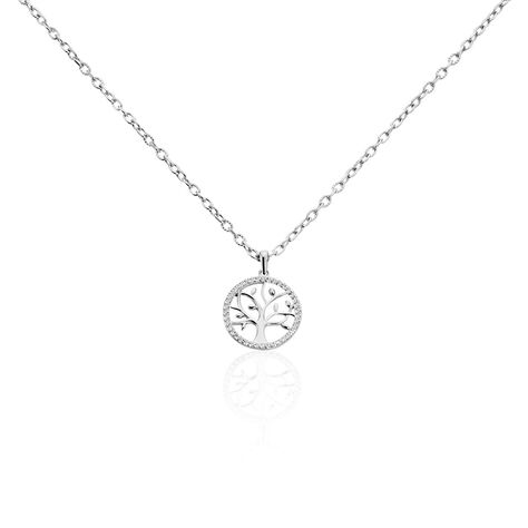 Collier Argent Urcisse Oxydes De Zirconium - Colliers Femme | Histoire d’Or