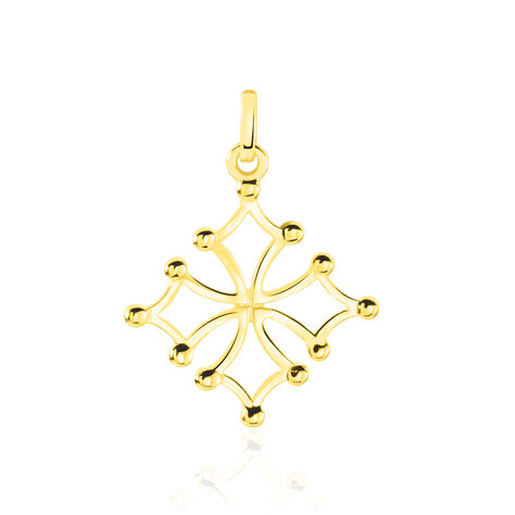 Pendentif Dajo Croix Occitane Or Jaune - Pendentifs Famille | Histoire d’Or
