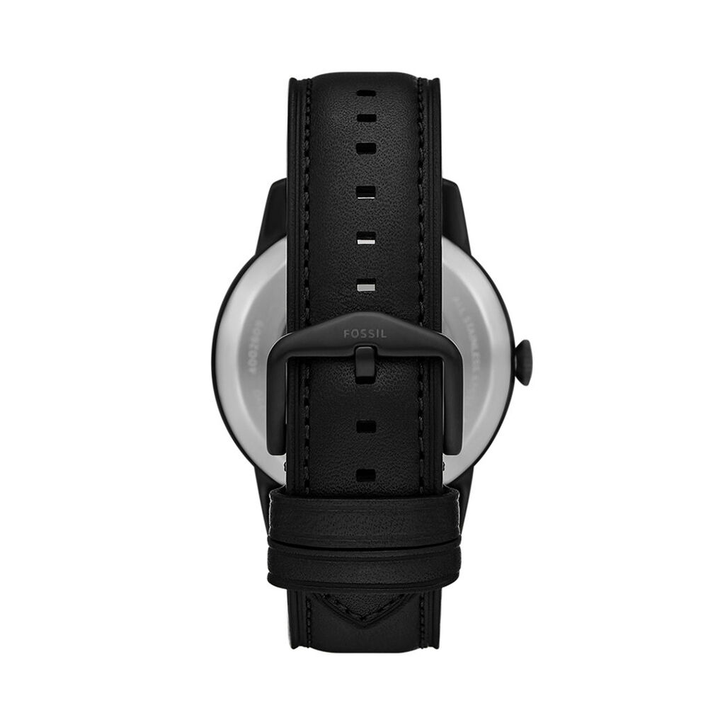 Montre Fossil Townsman C&oelig;ur Battant Noir - F&ecirc;te des p&egrave;res Homme | Histoire d&rsquo;Or