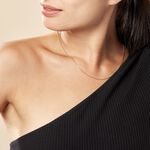 Cha&icirc;ne Igoa Maille For&ccedil;at Diamantee Or Jaune - Chaines Femme | Histoire d&rsquo;Or