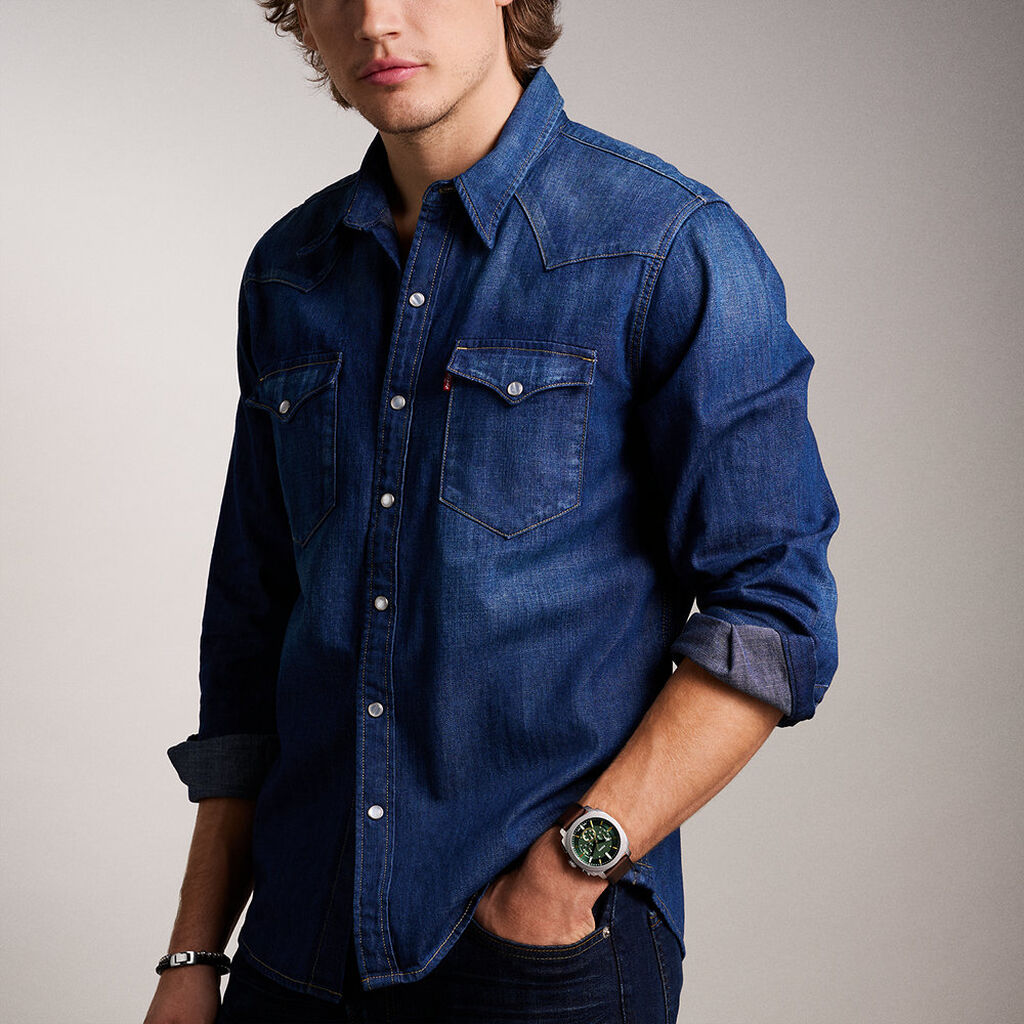 Montre Fossil Machine Vert - Montres Homme | Histoire d’Or