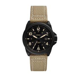 Montre Fossil Bronson Noir - Montres Homme | Histoire d’Or