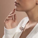 Collier Douglas Argent Rose Oxyde De Zirconium - Sautoirs Femme | Histoire d&rsquo;Or