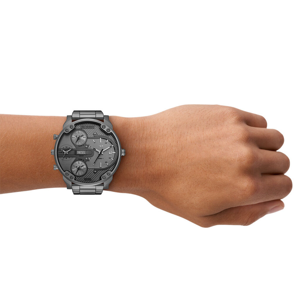Montre Diesel Mr. Daddy Slim Gris - Montres Homme | Histoire d’Or