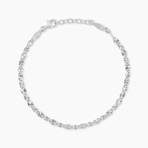 Bracelet Mirabelle Argent Blanc - Bracelets Femme | Histoire d&rsquo;Or
