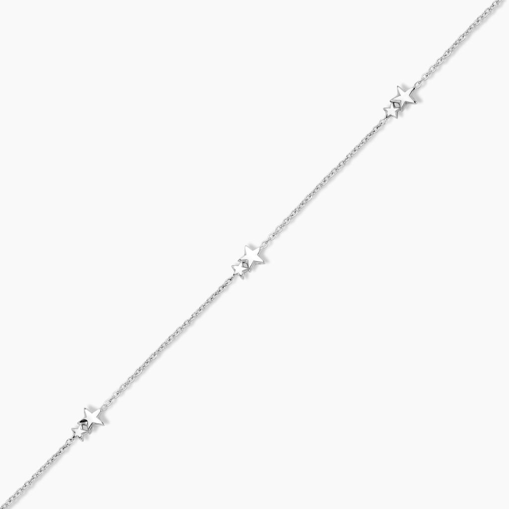 Bracelet Astria Argent Blanc - Bracelets Femme | Histoire d&rsquo;Or