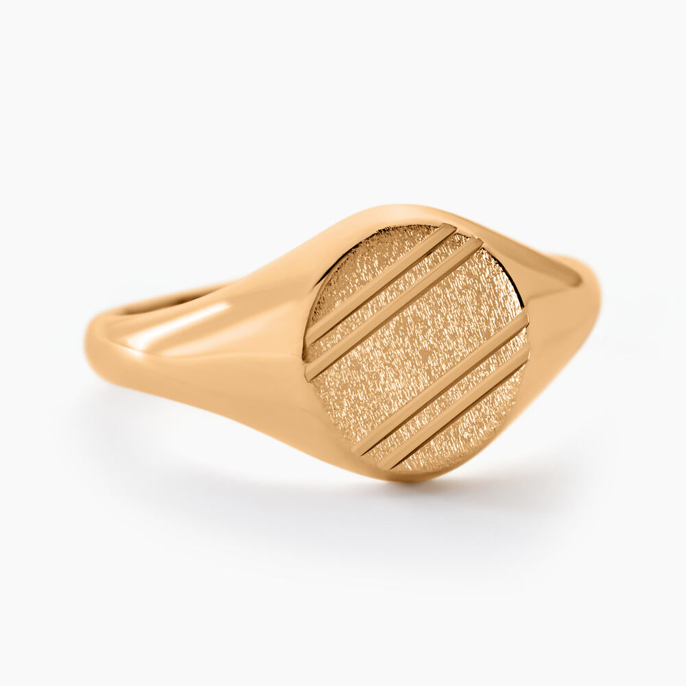 Bague chevaliere femme sellers or