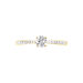 Bague Solitaire Hemera Or Jaune Diamant - Bagues solitaires Femme | Histoire d’Or