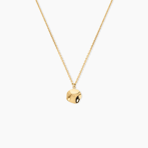 Collier Lueur Argent Dor&eacute; A L'Or 750/1000 - Bijoux sans pierre Femme | Histoire d&rsquo;Or