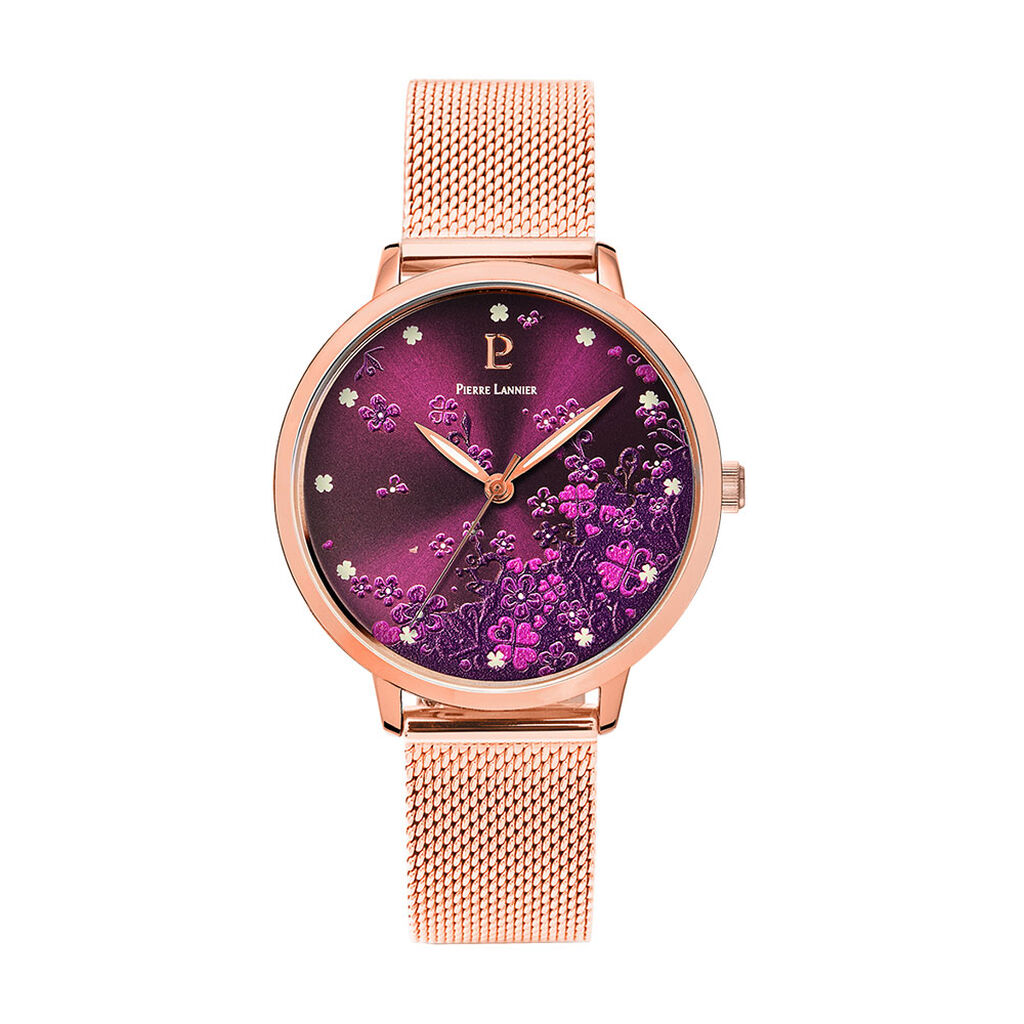 Montre Pierre Lannier Tallia Violet - Montres Femme | Histoire d’Or