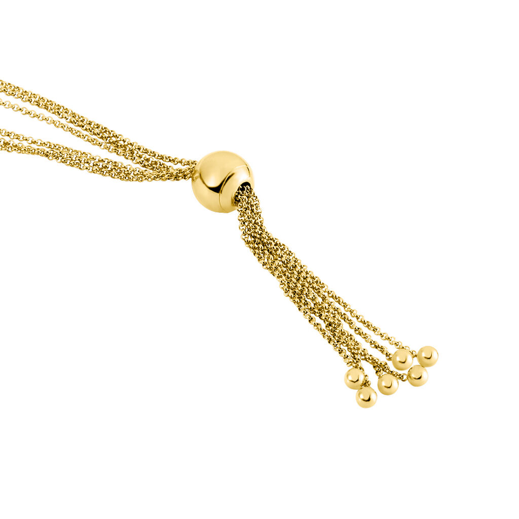 Collier Sautoir Acier Doré Nanaia - Sautoirs Femme | Histoire d’Or