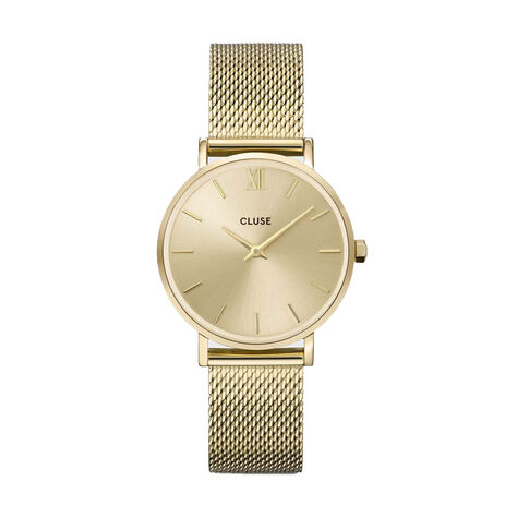 Montre Cluse Minuit 1 Champagne - Montres Femme | Histoire d’Or