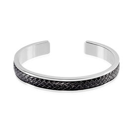 Bracelet Jonc Ahmet Acier Blanc - Bracelets fantaisie Homme | Histoire d’Or