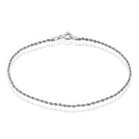 Bracelet Jerry Maille Corde Or Blanc