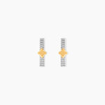 Boucles D'Oreilles Puces Or Jaune Argent Blanc - Clous d'oreilles Femme | Histoire d&rsquo;Or
