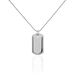 Collier Eutrope Acier Blanc - Colliers fantaisie Homme | Histoire d’Or