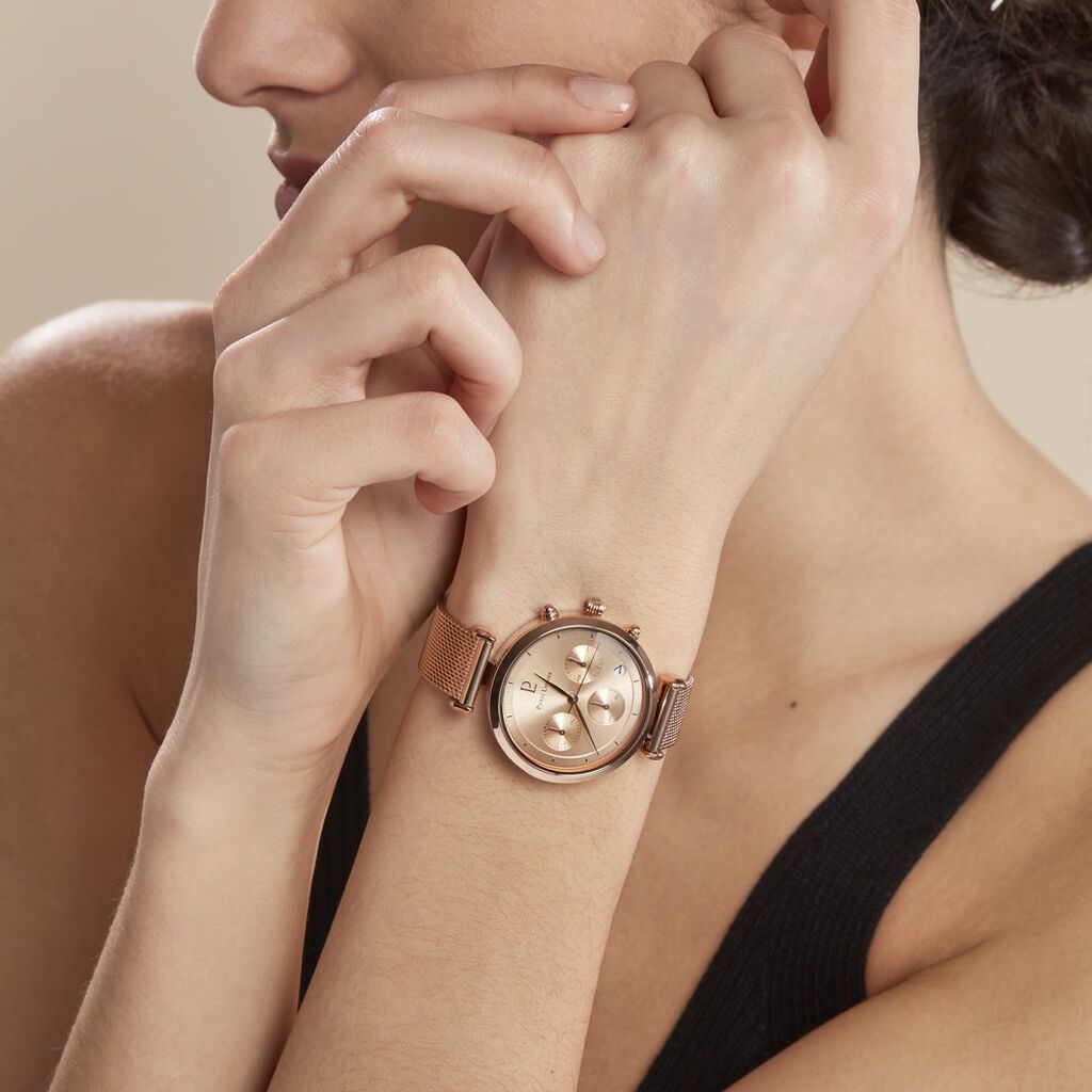 Montre Pierre Lannier Lutecia Rose - Montres Femme | Histoire d’Or