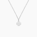Collier Naomie Argent Blanc - Colliers fantaisie Femme | Histoire d&rsquo;Or