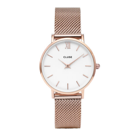 Montre Cluse Minuit Blanc - Montres Femme | Histoire d&rsquo;Or