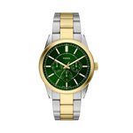 Montre Fossil Pearson Vert - F&ecirc;te des p&egrave;res Homme | Histoire d&rsquo;Or