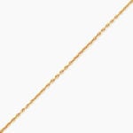 Bracelet Nelli Acier Jaune - Bracelets cordon Femme | Histoire d&rsquo;Or