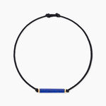 Bracelet Irving Or Jaune Lapis Lazuli - Bracelets cordon Unisex | Histoire d&rsquo;Or