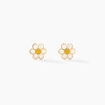 Boucles D'oreilles Puces Marigold Or Jaune - Clous d'oreilles Enfant | Histoire d&rsquo;Or