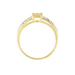 Bague Katherina Or Jaune Diamant - Bagues avec pierre Femme | Histoire d&rsquo;Or