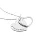 Collier Danael Argent Blanc Oxyde De Zirconium - Colliers Coeur Femme | Histoire d’Or