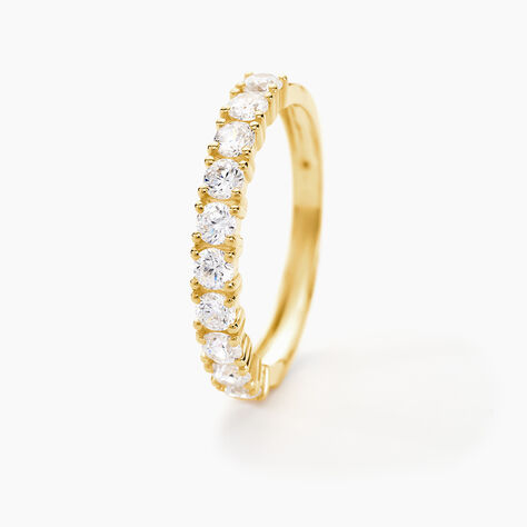 Alliance Julietta Or Jaune Oxyde De Zirconium - Alliances Femme | Histoire d&rsquo;Or