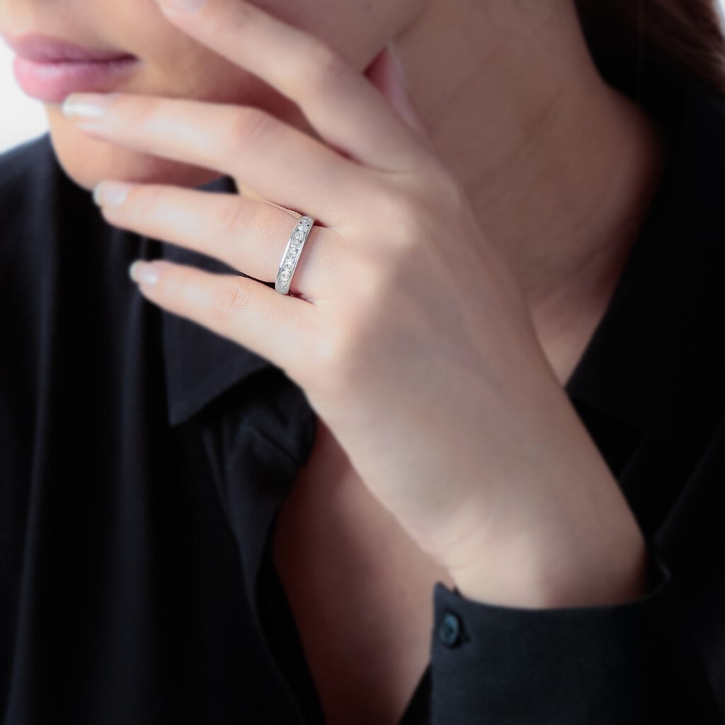 Alliance Giulia Or Rose Diamant - Alliances Femme | Histoire d’Or
