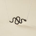 Collier Muses Argent Oxydes De Zirconium - Colliers fantaisie Femme | Histoire d&rsquo;Or