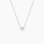 Collier Rain Argent Blanc Oxyde De Zirconium - Colliers fantaisie Femme | Histoire d&rsquo;Or