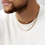 Collier Plaqu&eacute; Or Jaune Clement - Chaines Homme | Histoire d&rsquo;Or