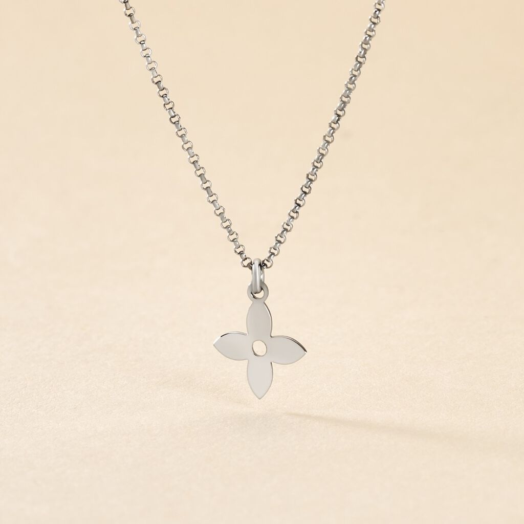 Collier Avra Argent Blanc - Colliers fantaisie Femme | Histoire d&rsquo;Or