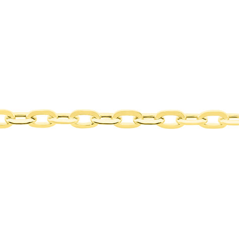 Chaîne Igoa Maille Forçat Diamantee Or Jaune - Chaines Famille | Histoire d’Or