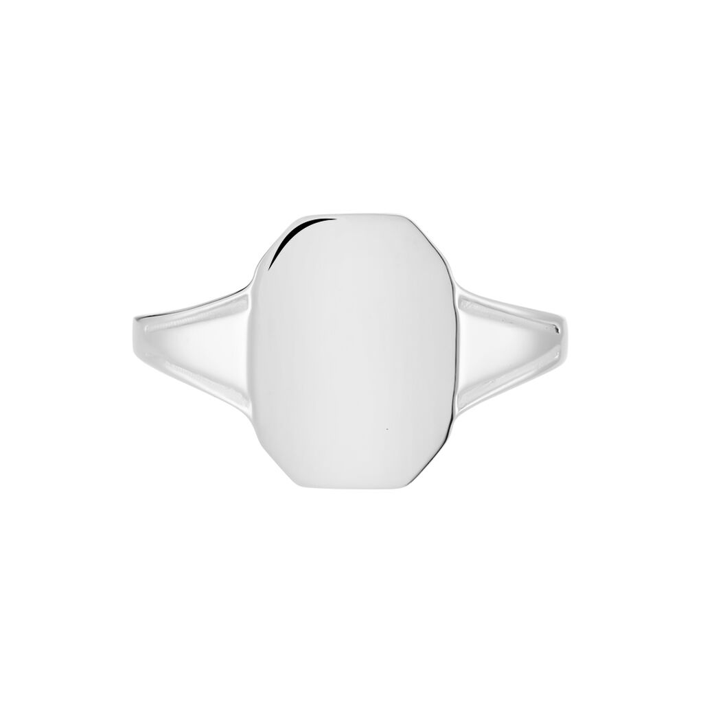 Chevalière Kaleo Argent Blanc - Chevalières Homme | Histoire d’Or