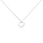 Collier Soumia Argent Blanc - F&ecirc;te des m&egrave;res Femme | Histoire d&rsquo;Or