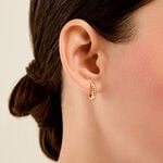 Cr&eacute;oles Twist Plaqu&eacute; Or Jaune - Cr&eacute;oles fantaisie Femme | Histoire d&rsquo;Or