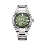 Montre Citizen Super Titanium Mechanical Zenshin Vert - Montres Homme | Histoire d&rsquo;Or