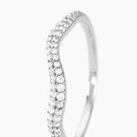 Bague Nandie Argent Blanc Oxyde De Zirconium - Bagues avec pierre Femme | Histoire d&rsquo;Or