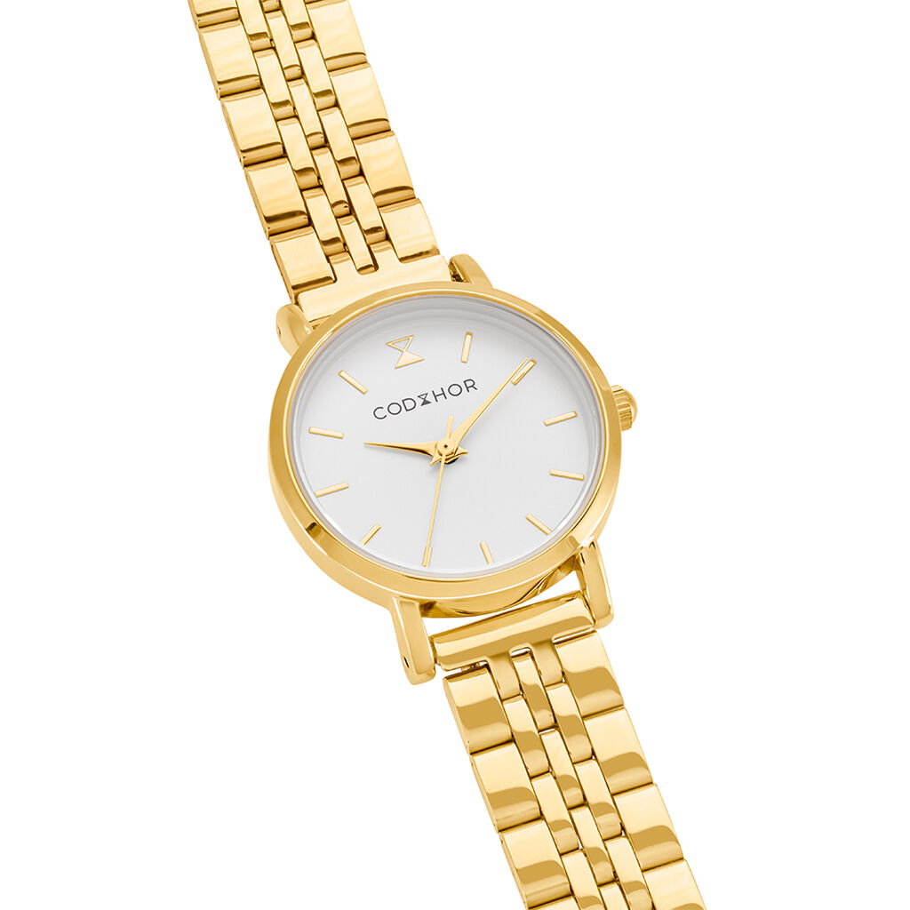 Montre Codhor Alix Blanc - Montres Femme | Histoire d’Or