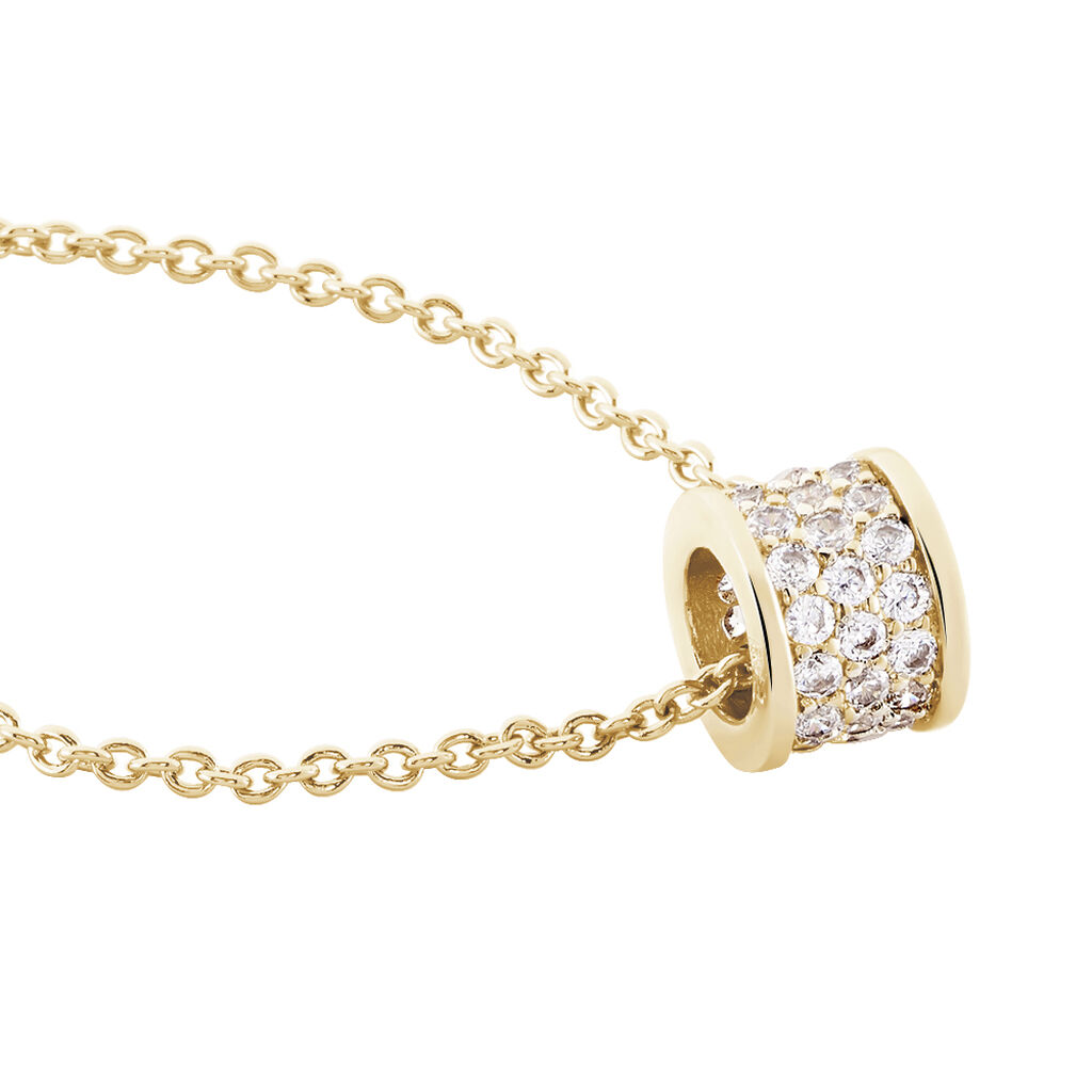Collier Gia Plaqué Or Jaune Oxyde De Zirconium - Colliers fantaisie Femme | Histoire d’Or