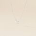 Collier Or Blanc Aphrodite Diamant Synthétique - Colliers Femme | Histoire d’Or