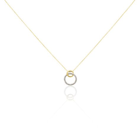 Collier Or Bicolore Achan Diamants - Colliers Femme | Histoire d’Or