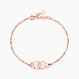 Bracelet Kim Argent Rose - Bracelets fantaisie Femme | Histoire d’Or