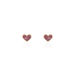 Boucles D'oreilles Puces Cerine Coeur Or Jaune - Clous d'oreilles Enfant | Histoire d’Or