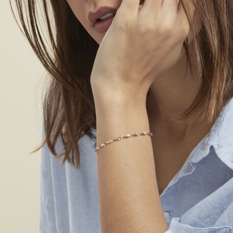 Bracelet Izar Torsadee Or Bicolore - Bracelets Femme | Histoire d’Or